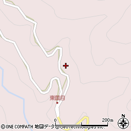 愛知県北設楽郡東栄町東薗目中林周辺の地図