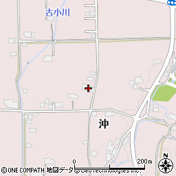 岡山県苫田郡鏡野町沖95周辺の地図