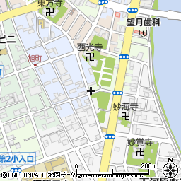 静岡県沼津市宮町105周辺の地図