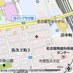 ケアパートナー笠寺周辺の地図