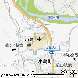 静岡市立清水小島小学校周辺の地図