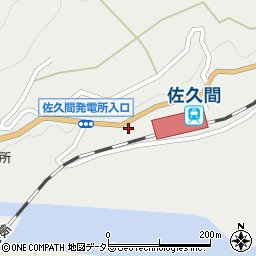 静岡県浜松市天竜区佐久間町佐久間2465周辺の地図