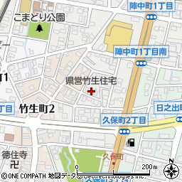 県営竹生住宅周辺の地図