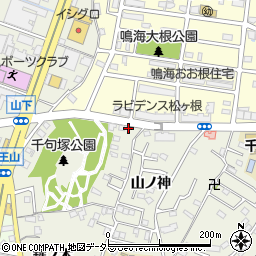 愛知県名古屋市緑区鳴海町大根周辺の地図