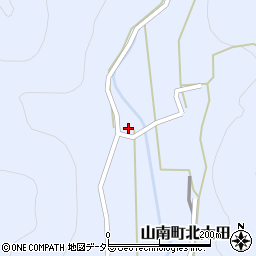 兵庫県丹波市山南町北太田66周辺の地図