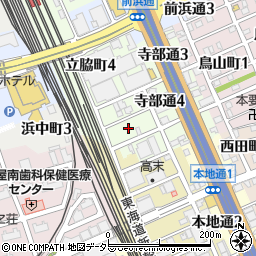 愛知県名古屋市南区立脇町5丁目周辺の地図