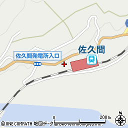 静岡県浜松市天竜区佐久間町佐久間2460周辺の地図