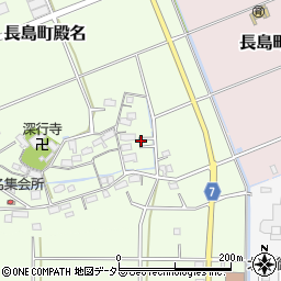 三重県桑名市長島町殿名803周辺の地図