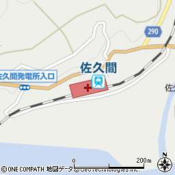 静岡県浜松市天竜区佐久間町佐久間2321周辺の地図