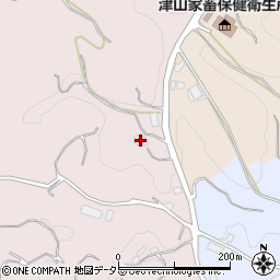 岡山県津山市下高倉東794周辺の地図