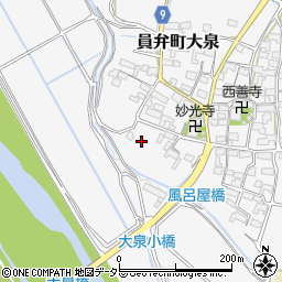 三重県いなべ市員弁町西方323-2周辺の地図