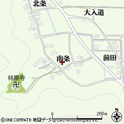 京都府南丹市八木町野条南条周辺の地図