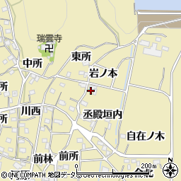 京都府南丹市八木町氷所（岩ノ本）周辺の地図