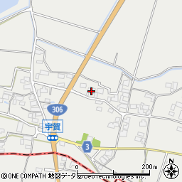 三重県いなべ市大安町宇賀712-2周辺の地図