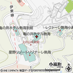 亀の井ホテル熱海周辺の地図