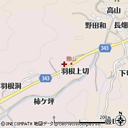 愛知県豊田市幸海町ニシヤケ周辺の地図