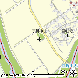 東川町自治会憩いの家周辺の地図