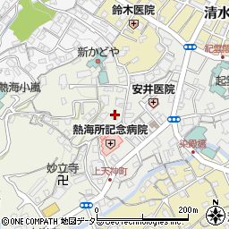 静岡県熱海市小嵐町13-17周辺の地図