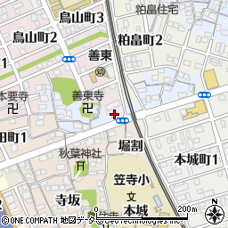 愛知県名古屋市南区笠寺町迫間35周辺の地図