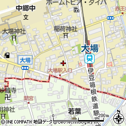 セブンイレブン三島大場駅前店周辺の地図