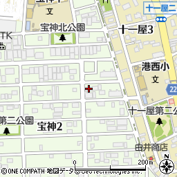 第１８和興マンション北館周辺の地図