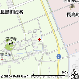 三重県桑名市長島町殿名798周辺の地図