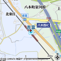 京都府南丹市周辺の地図