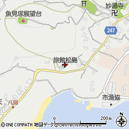 旅館松島周辺の地図