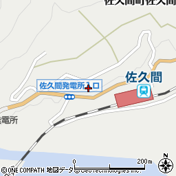 静岡県浜松市天竜区佐久間町佐久間2448周辺の地図