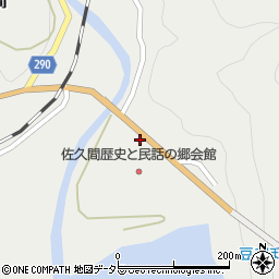 静岡県浜松市天竜区佐久間町佐久間450周辺の地図