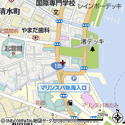 セブンイレブン熱海渚町店周辺の地図