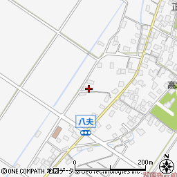 滋賀県野洲市八夫1375-1周辺の地図
