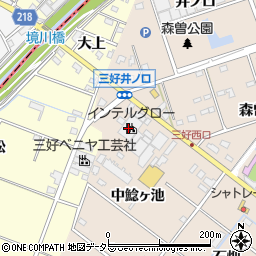 株式会社インテルグロー　愛知第２支店周辺の地図