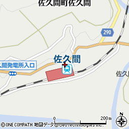 静岡県浜松市天竜区佐久間町佐久間2318周辺の地図