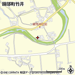 京都府南丹市園部町竹井流田9周辺の地図