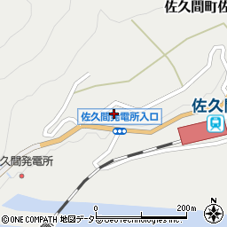 静岡県浜松市天竜区佐久間町佐久間2622周辺の地図