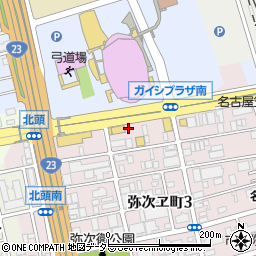 パーク弥次ヱＫＣ第１駐車場周辺の地図