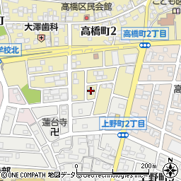 寺部区画整理事務所周辺の地図
