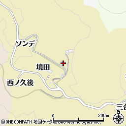 愛知県豊田市上佐切町ソンデ周辺の地図