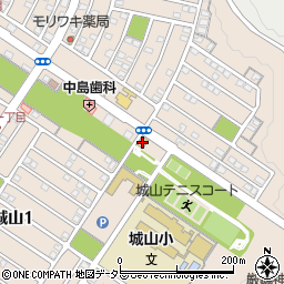 ファミリーマート東員城山店周辺の地図
