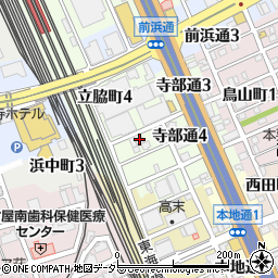 愛知県名古屋市南区立脇町5丁目7周辺の地図