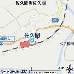 静岡県浜松市天竜区佐久間町佐久間2325周辺の地図