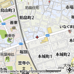 愛知県名古屋市南区笠寺町迫間14-2周辺の地図