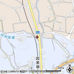 岡山県津山市草加部1049周辺の地図