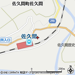 静岡県浜松市天竜区佐久間町佐久間2323周辺の地図