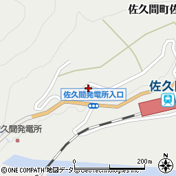 静岡県浜松市天竜区佐久間町佐久間2596周辺の地図