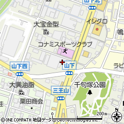 横浜ゴム物流周辺の地図