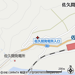 静岡県浜松市天竜区佐久間町佐久間2631周辺の地図