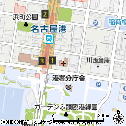 ニチイケアセンター名古屋みなと周辺の地図