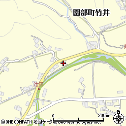 京都府南丹市園部町竹井河原周辺の地図